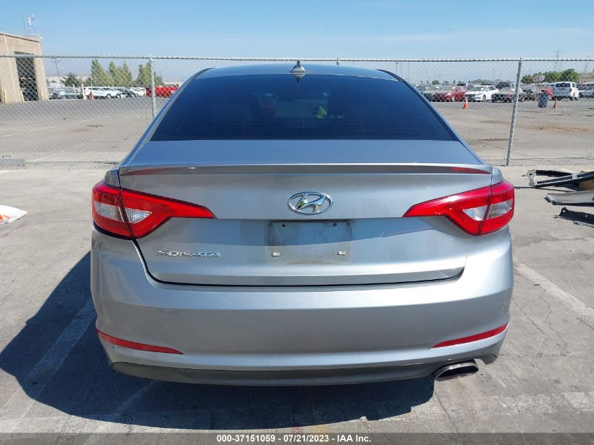 2017 HYUNDAI SONATA 2.4L - 5NPE24AF6HH515528