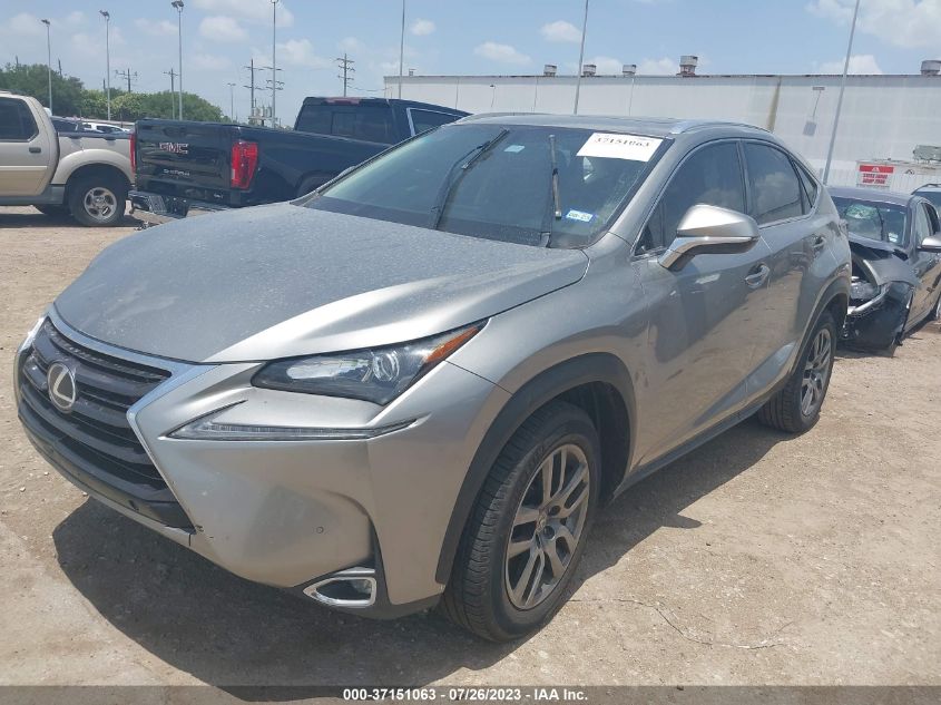 2015 LEXUS NX 200T - JTJYARBZ5F2015071