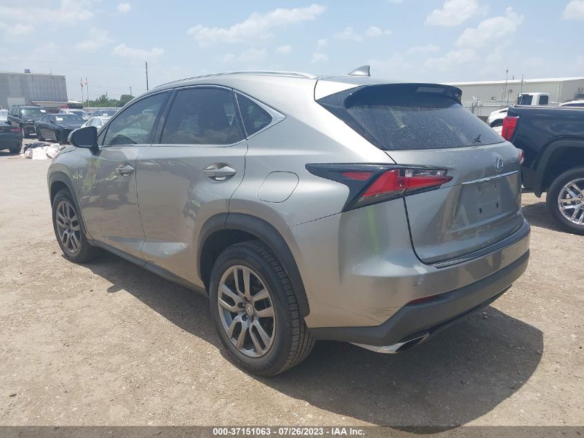 2015 LEXUS NX 200T - JTJYARBZ5F2015071
