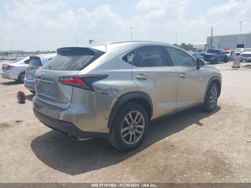 2015 LEXUS NX 200T - JTJYARBZ5F2015071