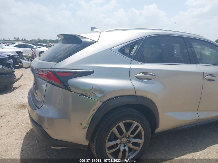 2015 LEXUS NX 200T - JTJYARBZ5F2015071