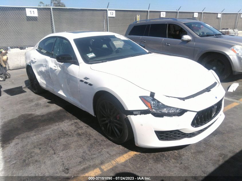 ZAM57XSAXN1388920 MASERATI GHIBLI GT 2022