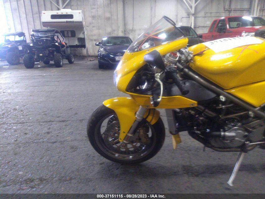 2001 DUCATI 748 - ZDM1SB3R21B010043