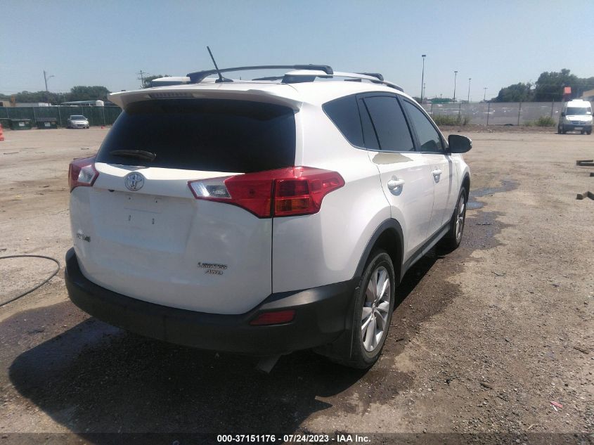 2014 TOYOTA RAV4 LIMITED - 2T3DFREV0EW206687