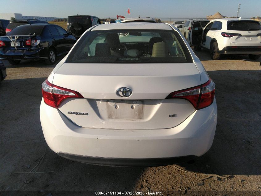 2015 TOYOTA COROLLA L/LE/S/S PLUS/LE PLUS - 5YFBURHE8FP347673