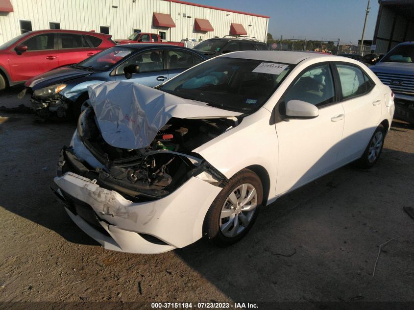 2015 TOYOTA COROLLA L/LE/S/S PLUS/LE PLUS - 5YFBURHE8FP347673