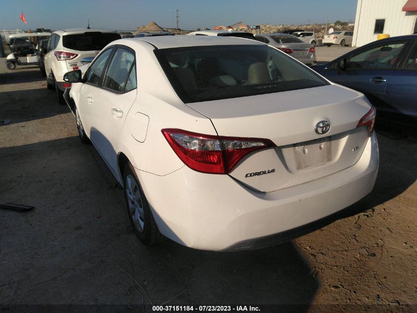 2015 TOYOTA COROLLA L/LE/S/S PLUS/LE PLUS - 5YFBURHE8FP347673