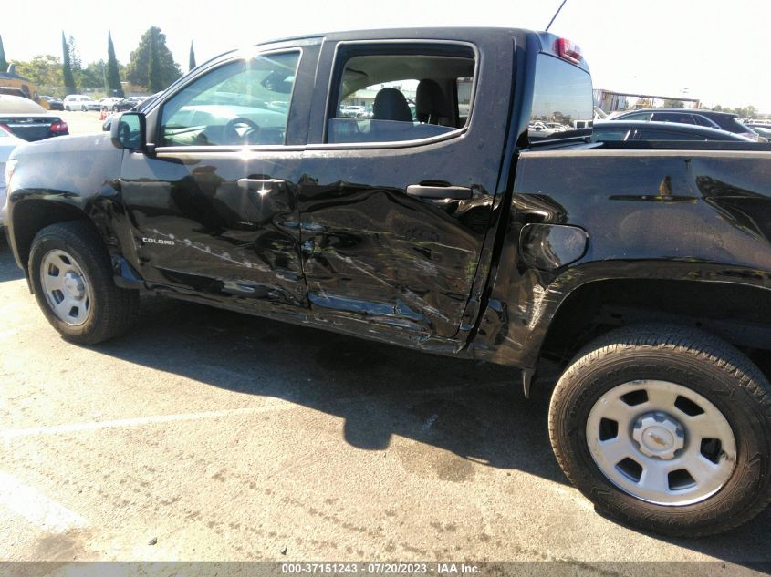 2022 CHEVROLET COLORADO 2WD WORK TRUCK - 1GCGSBEA7N1295721