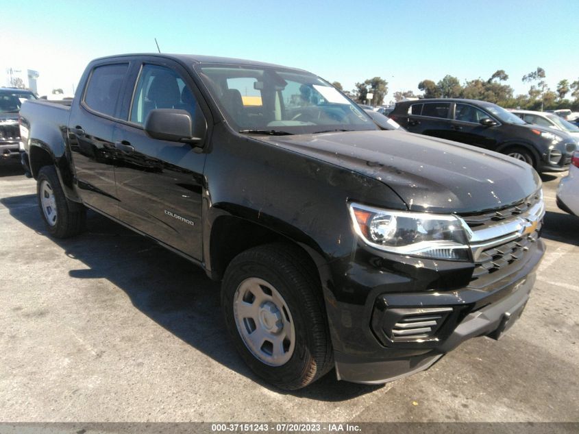 2022 CHEVROLET COLORADO 2WD WORK TRUCK - 1GCGSBEA7N1295721