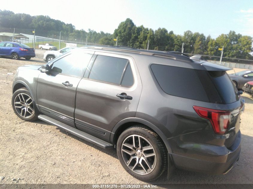 2017 FORD EXPLORER SPORT - 1FM5K8GT7HGD35155