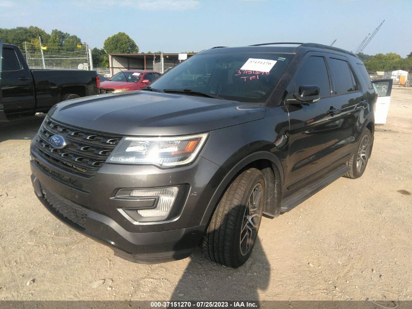 2017 FORD EXPLORER SPORT - 1FM5K8GT7HGD35155