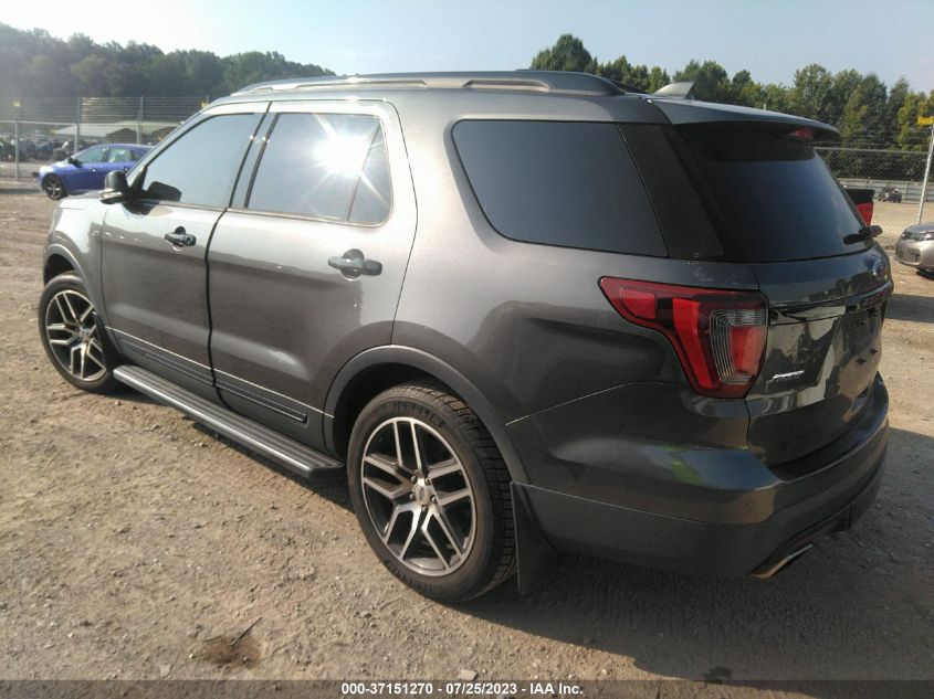 2017 FORD EXPLORER SPORT - 1FM5K8GT7HGD35155