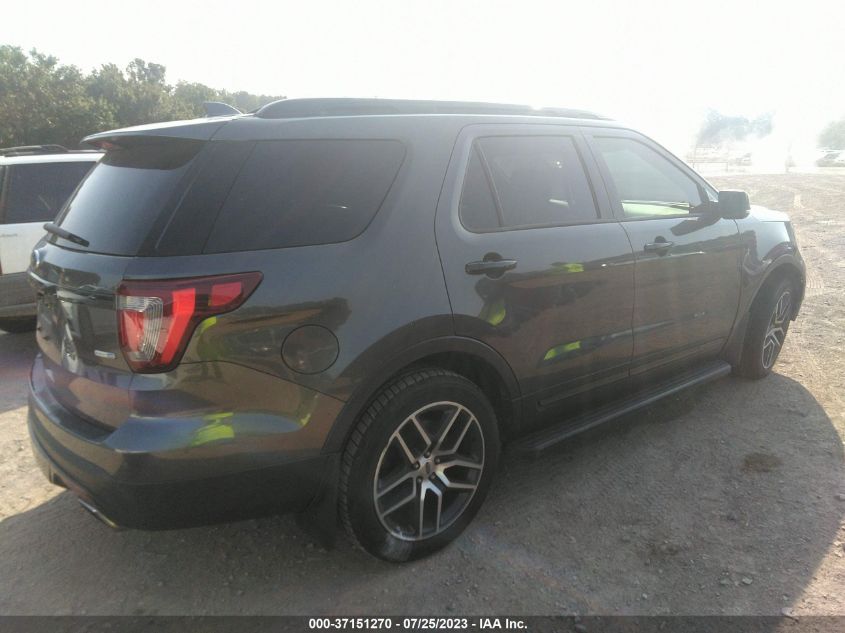 2017 FORD EXPLORER SPORT - 1FM5K8GT7HGD35155