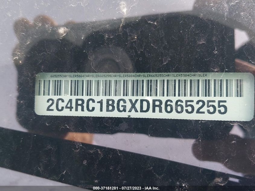 2013 CHRYSLER TOWN & COUNTRY TOURING - 2C4RC1BGXDR665255