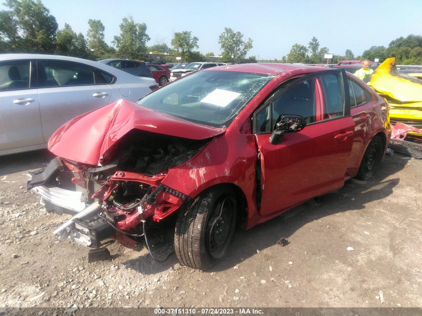 VIN 5YFEPRAE9LP126495 2020 TOYOTA COROLLA LE