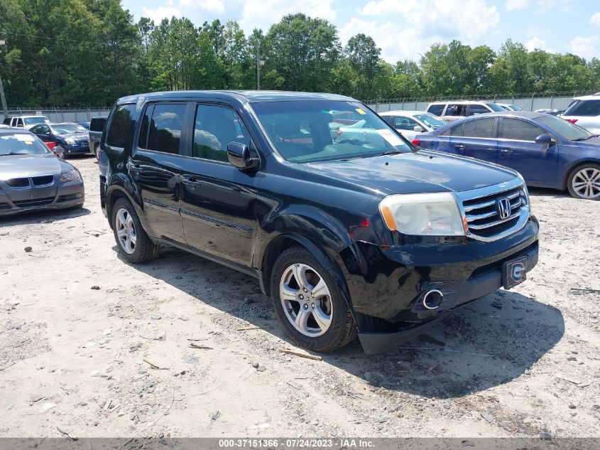2013 HONDA PILOT EX-L - 5FNYF3H61DB013360