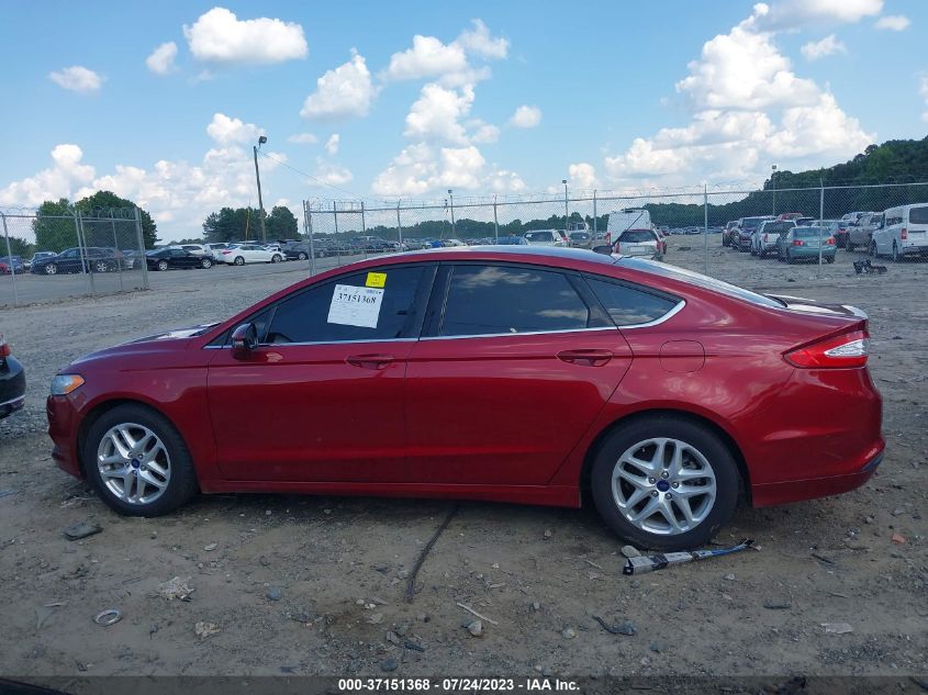 2014 FORD FUSION SE - 1FA6P0H7XE5398258