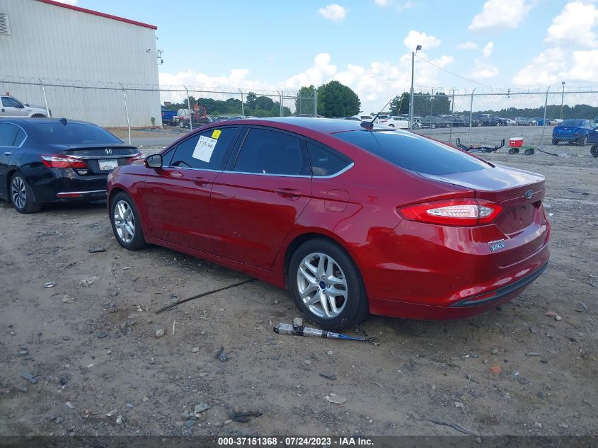 2014 FORD FUSION SE - 1FA6P0H7XE5398258