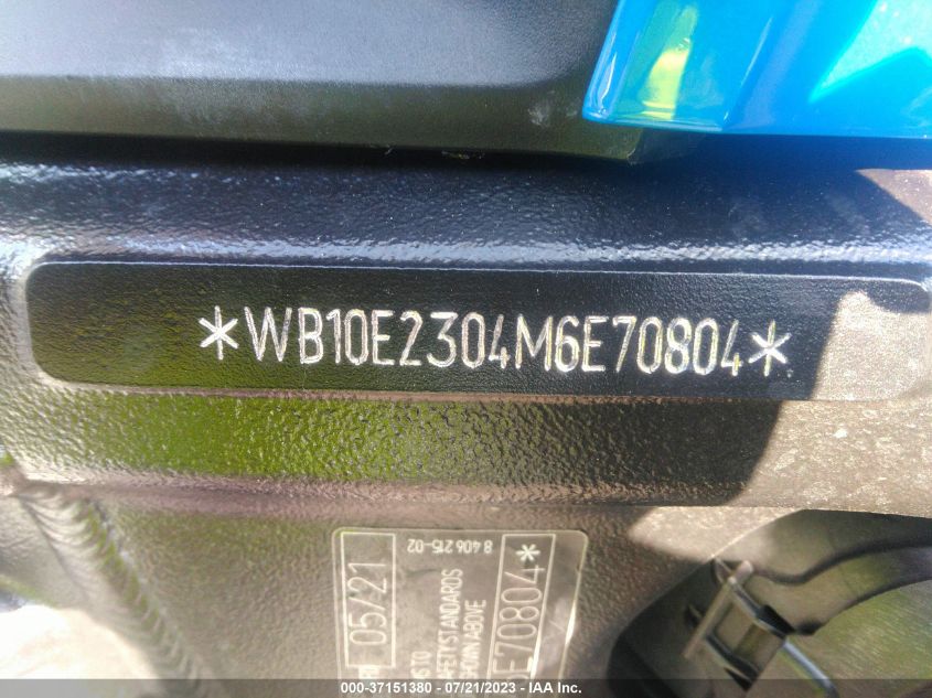 2021 BMW S 1000 RR - WB10E2304M6E70804