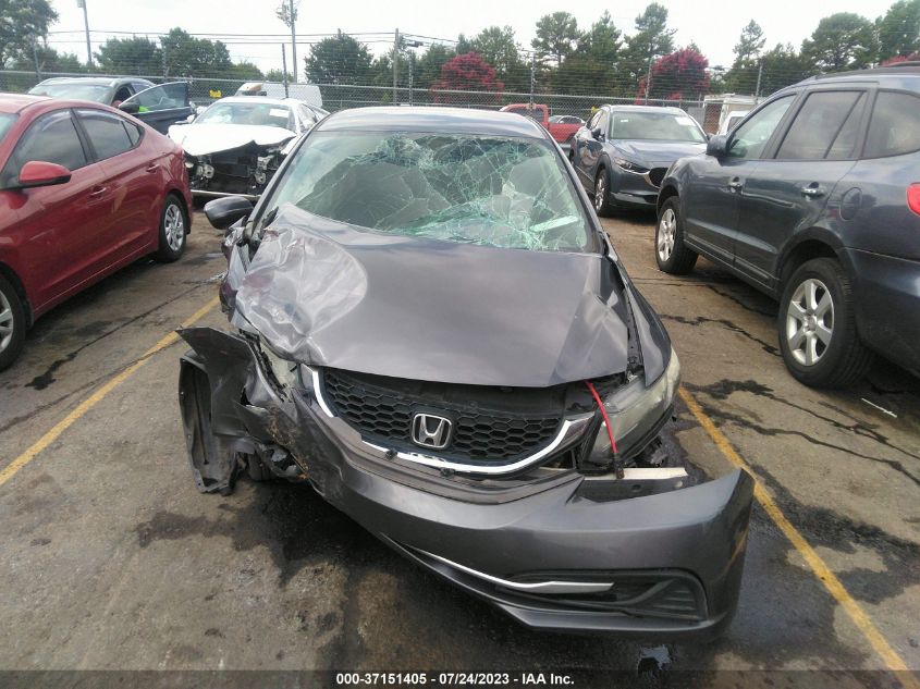 2015 HONDA CIVIC LX - 2HGFB2F54FH551248