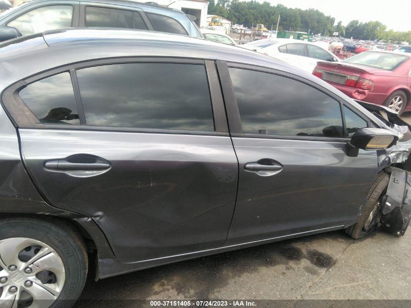 2015 HONDA CIVIC LX - 2HGFB2F54FH551248