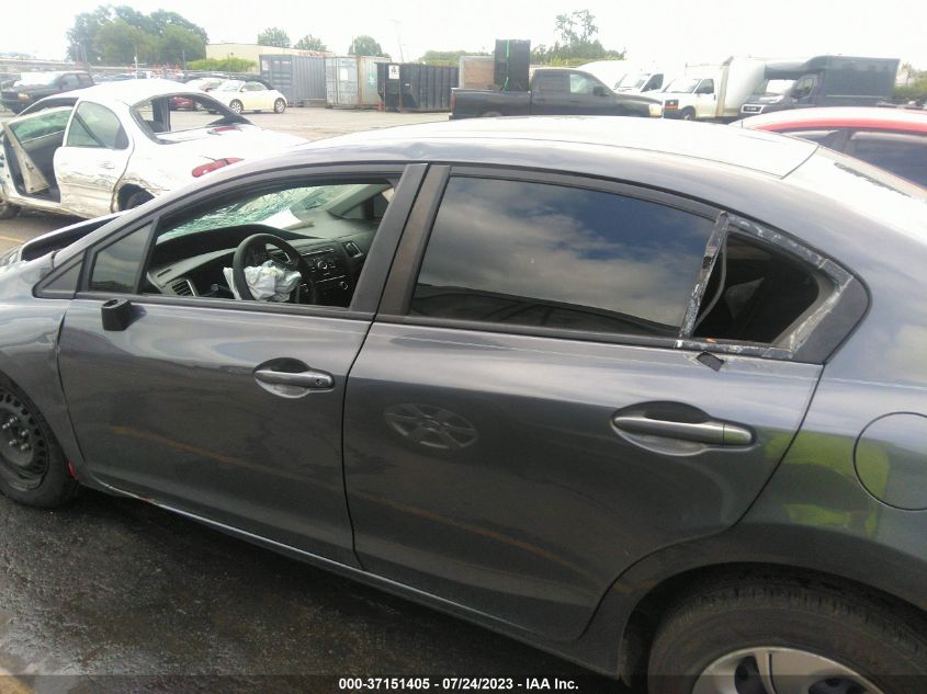 2015 HONDA CIVIC LX - 2HGFB2F54FH551248