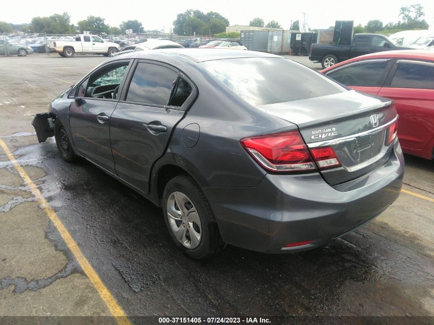 2015 HONDA CIVIC LX - 2HGFB2F54FH551248