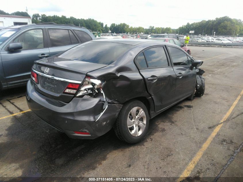 2015 HONDA CIVIC LX - 2HGFB2F54FH551248