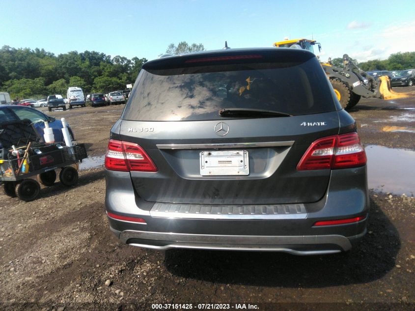 2014 MERCEDES-BENZ M-CLASS ML 350 - 4JGDA5HB4EA278625