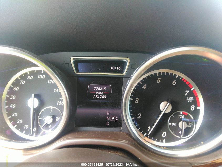 2014 MERCEDES-BENZ M-CLASS ML 350 - 4JGDA5HB4EA278625