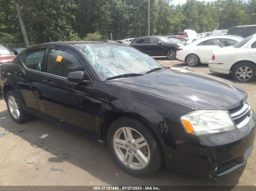 2013 DODGE AVENGER SXT - 1C3CDZCB5DN618639