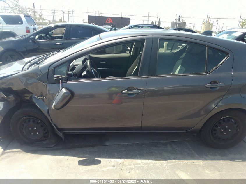 2015 TOYOTA PRIUS C ONE/TWO/THREE/FOUR - JTDKDTB3XF1579815