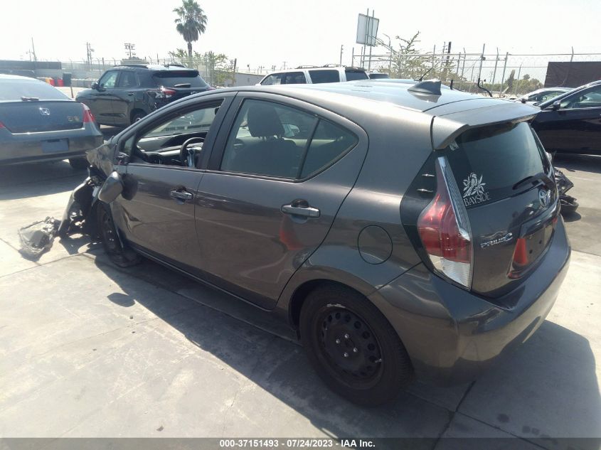 2015 TOYOTA PRIUS C ONE/TWO/THREE/FOUR - JTDKDTB3XF1579815