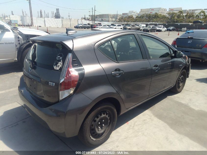 2015 TOYOTA PRIUS C ONE/TWO/THREE/FOUR - JTDKDTB3XF1579815