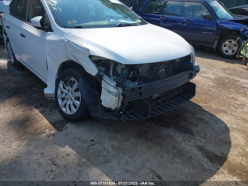 2015 NISSAN SENTRA SR/SL/S/SV/FE+ S - 3N1AB7AP1FY214418