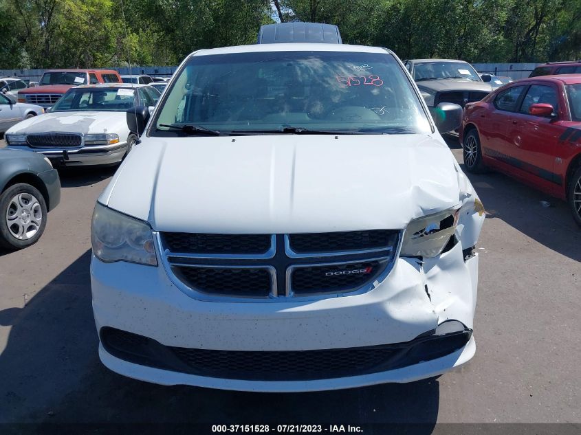 2014 DODGE GRAND CARAVAN SE - 2C4RDGBG5ER452747
