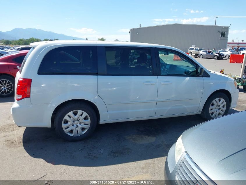 2014 DODGE GRAND CARAVAN SE - 2C4RDGBG5ER452747