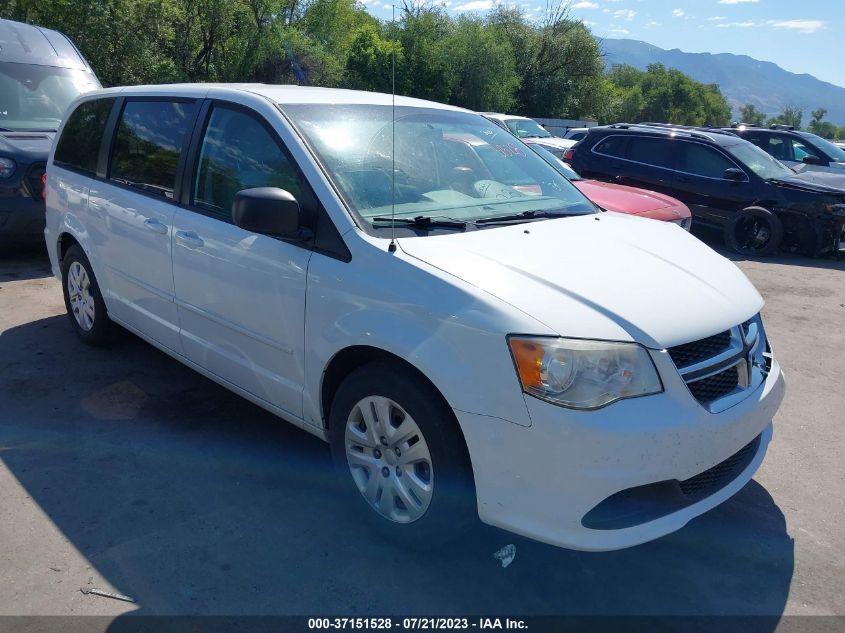 2014 DODGE GRAND CARAVAN SE - 2C4RDGBG5ER452747