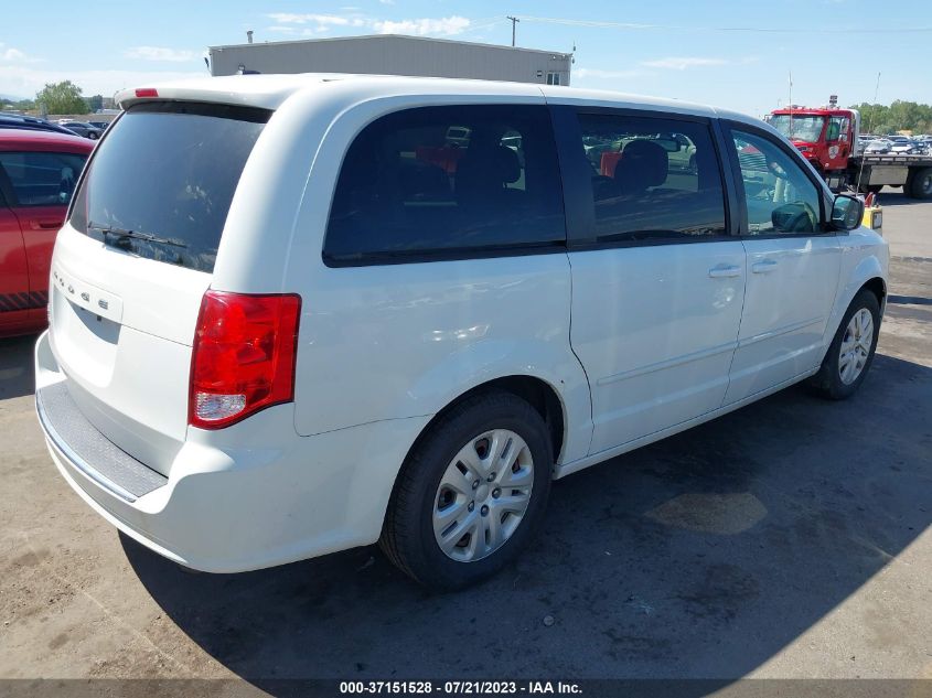 2014 DODGE GRAND CARAVAN SE - 2C4RDGBG5ER452747