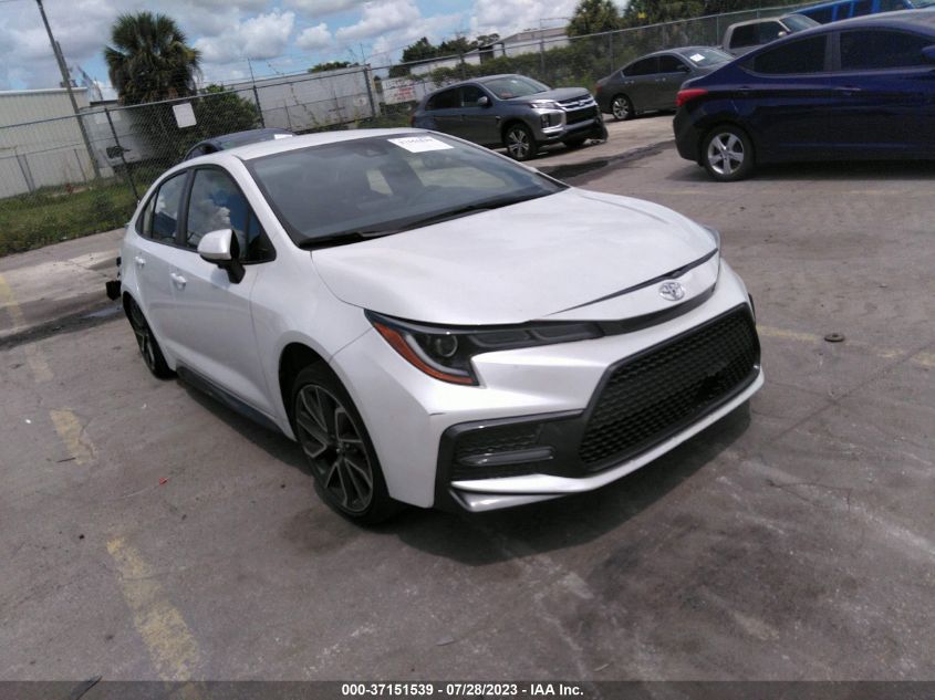 2022 TOYOTA COROLLA SE/NIGHT SHADE - JTDS4MCE0NJ083927