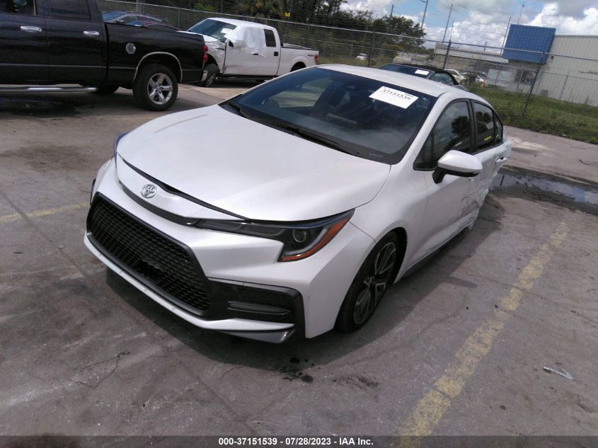 2022 TOYOTA COROLLA SE/NIGHT SHADE - JTDS4MCE0NJ083927