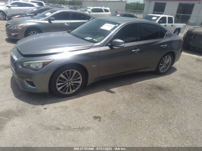 2018 INFINITI Q50 3.0T LUXE - JN1EV7APXJM365956