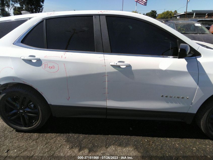 2021 CHEVROLET EQUINOX LT - 3GNAXUEV7MS177338