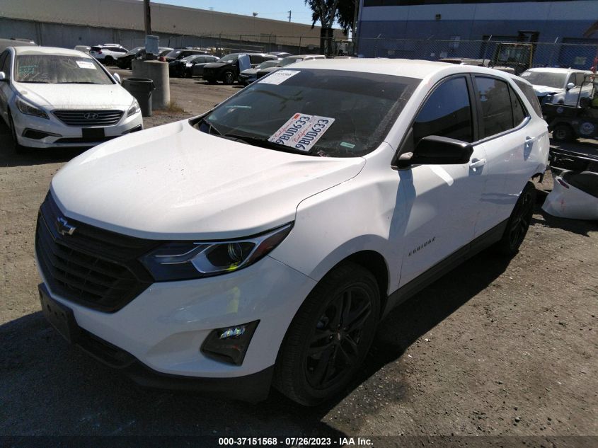2021 CHEVROLET EQUINOX LT - 3GNAXUEV7MS177338