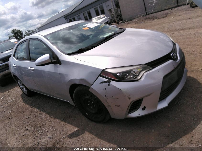 2015 TOYOTA COROLLA L/LE/LE PLS/PRM/S/S PLS - 2T1BURHE1FC374732