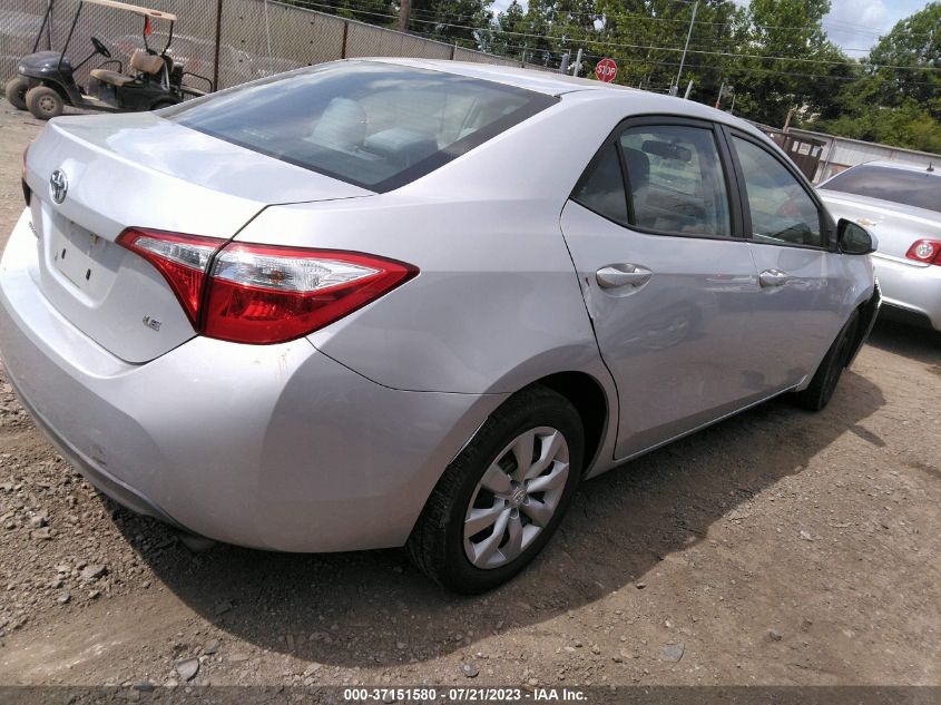 2015 TOYOTA COROLLA L/LE/LE PLS/PRM/S/S PLS - 2T1BURHE1FC374732