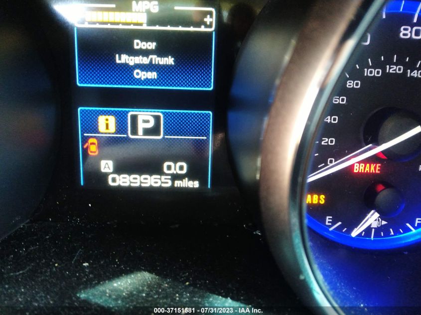 2015 SUBARU OUTBACK 2.5I LIMITED - 4S4BSBLC7F3209078