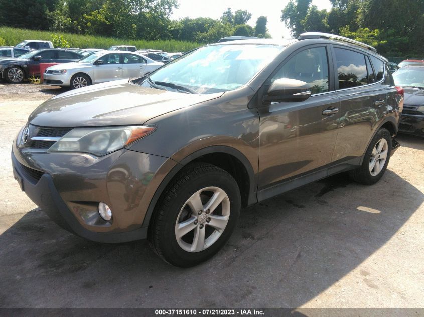 2014 TOYOTA RAV4 XLE - 2T3RFREV2EW136437