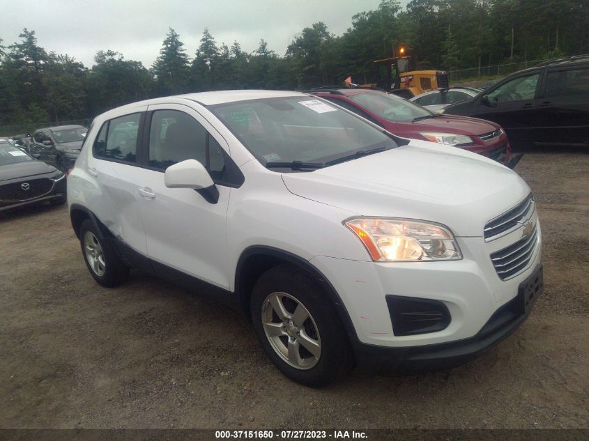 2015 CHEVROLET TRAX LS - 3GNCJPSB0FL227080
