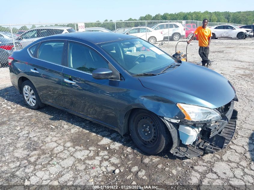 2015 NISSAN SENTRA SV - 3N1AB7AP0FY364648